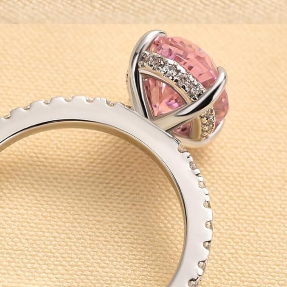 3ct Oval Sapphire Ring - Picture 13 of 14
